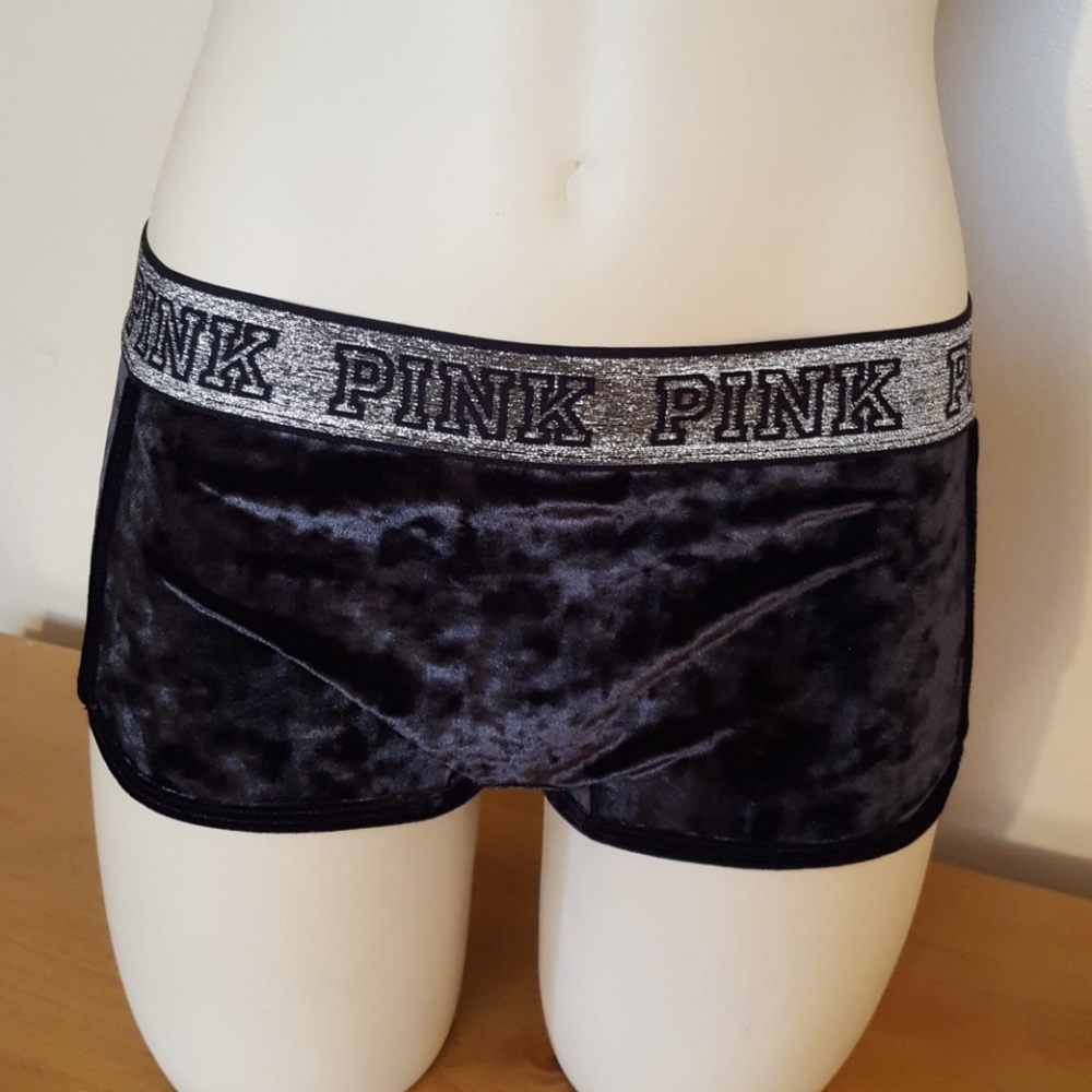 Victoria's Secret PINK velour sleep shorts